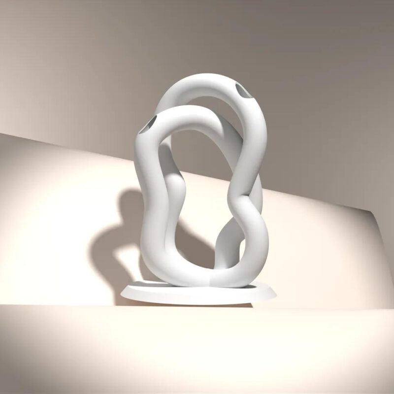 Intersecting Tube vaas - Afbeelding 6