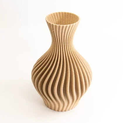 Designvaas met open vorm