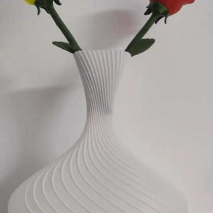 Elegante vaas met taps model