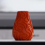 Golvende Swirl Patroon Vaas