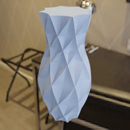 Dubbelgedraaide stervormige vaas
