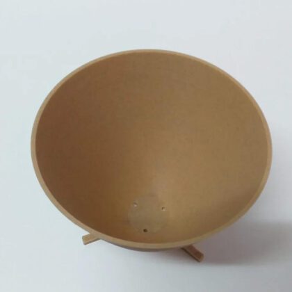 Parabolic plant pot
