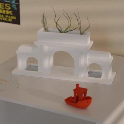 Roman Arch Succulent Planter | No Supports