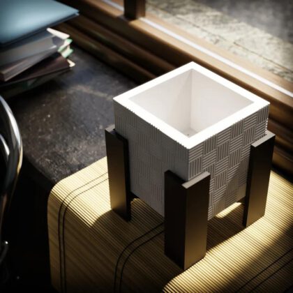 Cubic Vase Collection - (Model 2)