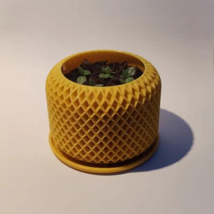Small Geometric Planter - Tray