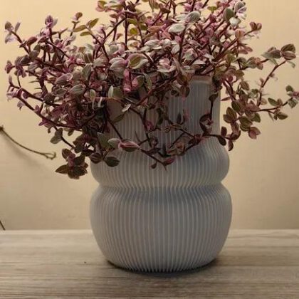 Ripple Vase Planter / Рифлёная ваза-кашпо