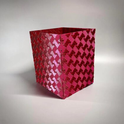 Pinwheel Ripple Vase