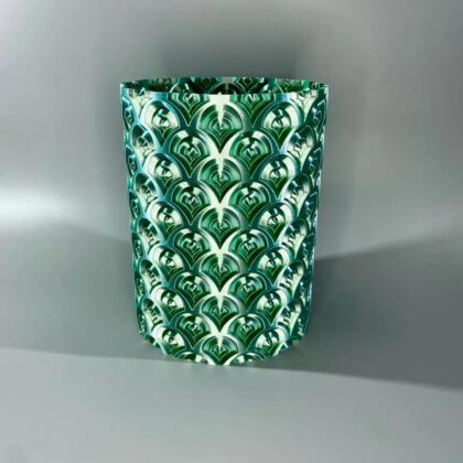 Fish Scale Ripple Vase