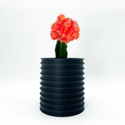 Ribbed Plant Pot