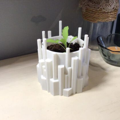 Plantpot Basaltic columns