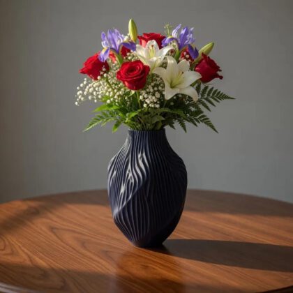 Modern Twisted Vase