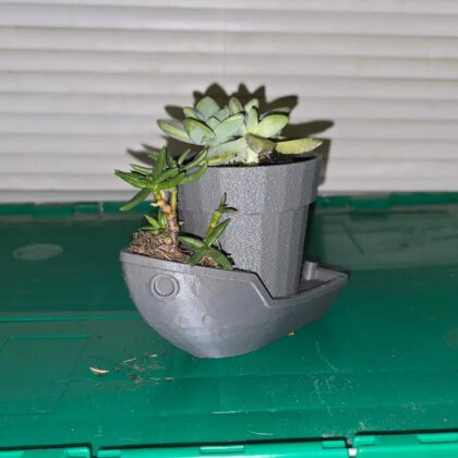 Benchy Planter
