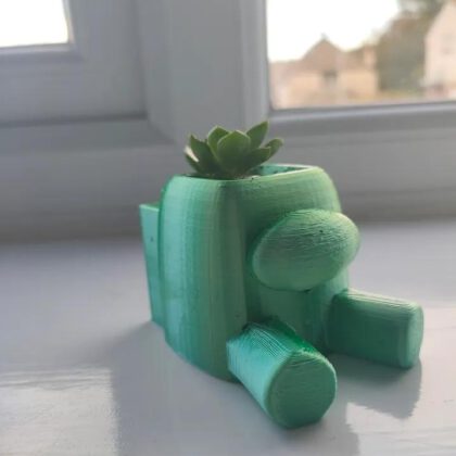 Among Us Plant Pot