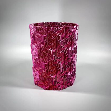 Pinion Mosaic Ripple Vase