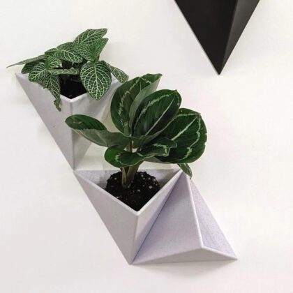 Tetrahedron Planter Pot