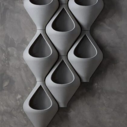 Vaso de planta - Gota de água