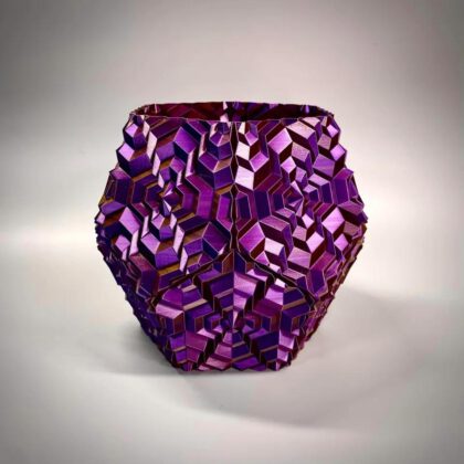 Dodecahex Ripple Vase