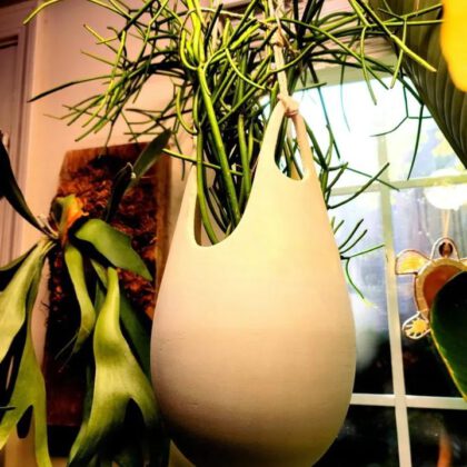 Teardrop Hanging Planter