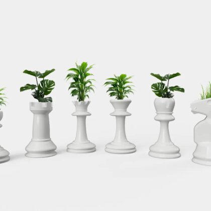 Chess planters