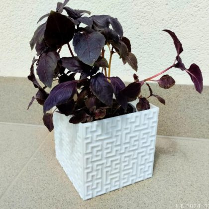 Hilbert curve Cube Planter