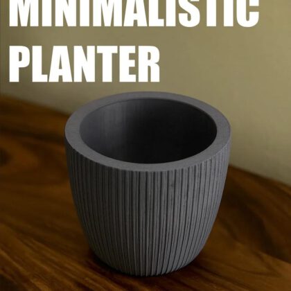 Minimalistic Desk Planter/Vase