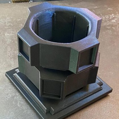 Subnautica Inspired Precursor Cable Chain Planter