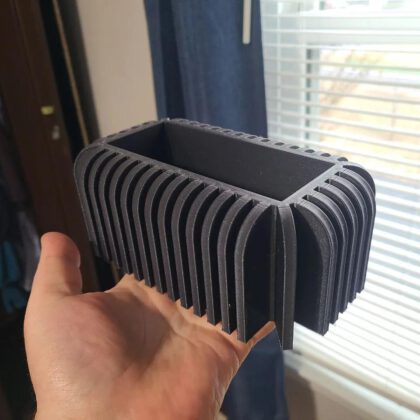 Modern Finned Planter