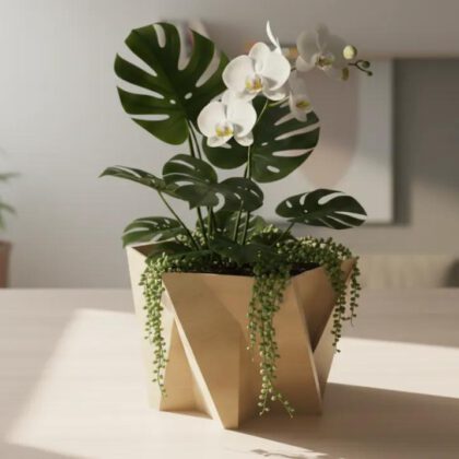 PLANT POT -- PEN CUP -- HOME DECOR (VASE MODE)