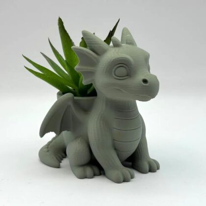 Adorable Dragon Planter Pot