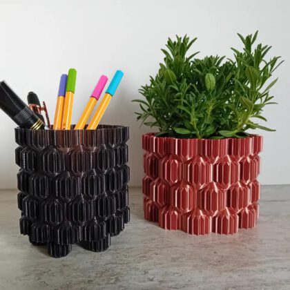Gears Plant Pot - Vase Mode