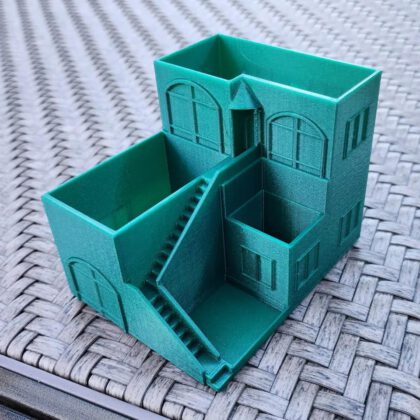Charming Villa Planter w/Deep Pockets - No drainage