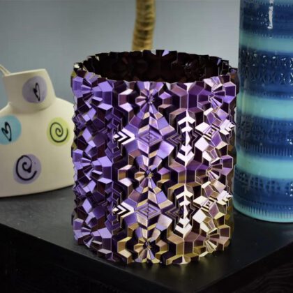 Octahex Ripple Vase