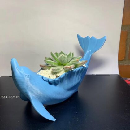 Dolphin planter