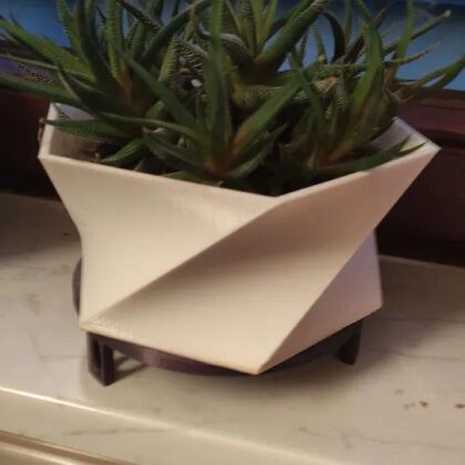 Low Poly Hexagon Planter