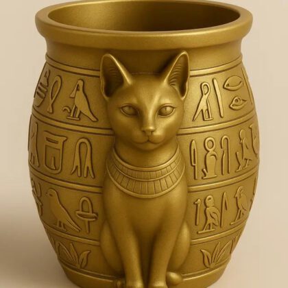 Bastet – Guardian of the Nile Planter