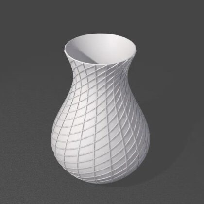 Smooth Striped Vaas